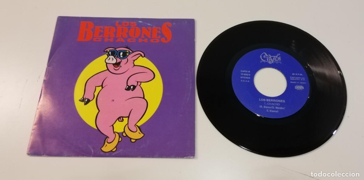 Discos de vinilo: S8- Los Berrones - Chacho - 7&rdquo;, Single- PORT VG DISC VG+ - Foto 1