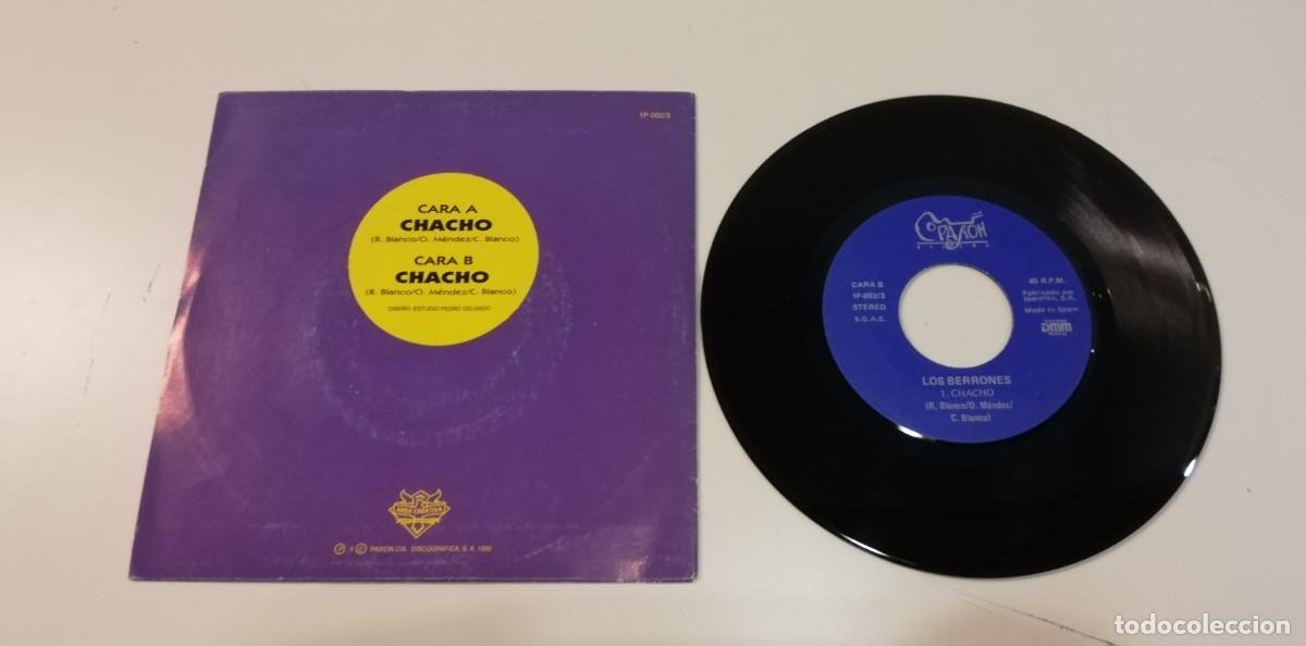 Discos de vinilo: S8- Los Berrones - Chacho - 7&rdquo;, Single- PORT VG DISC VG+ - Foto 2