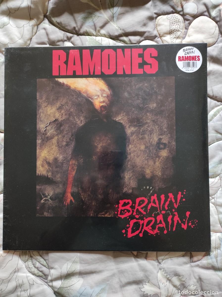 Discos de vinilo: Ramones &ndash; Brain Drain - LP 180 Gram Reissue - Foto 1