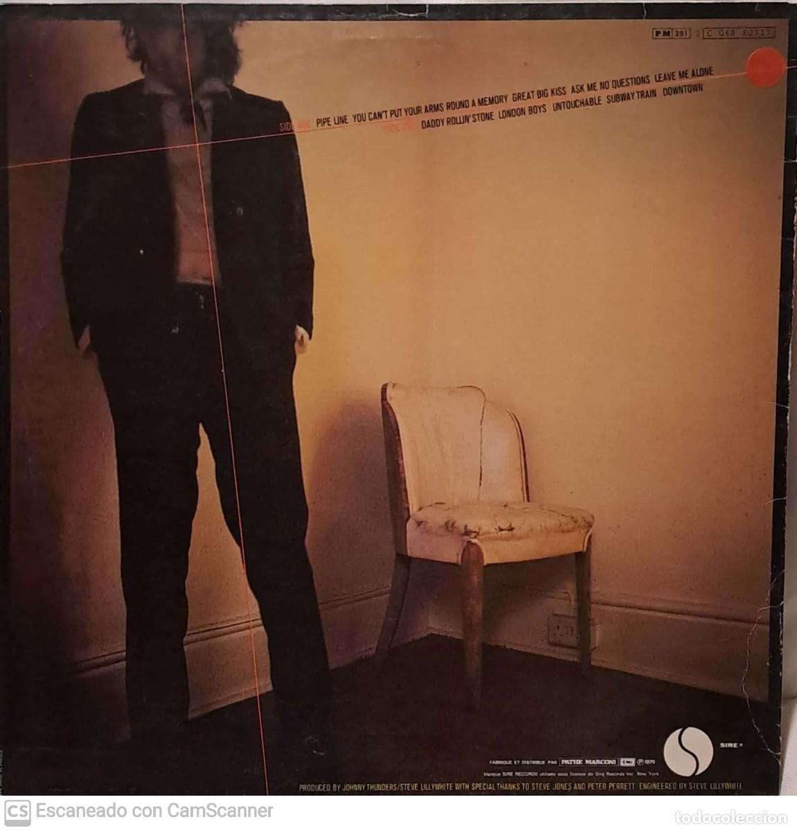 Discos de vinilo: Johnny Thunders &lrm;&ndash; So Alone - Foto 2