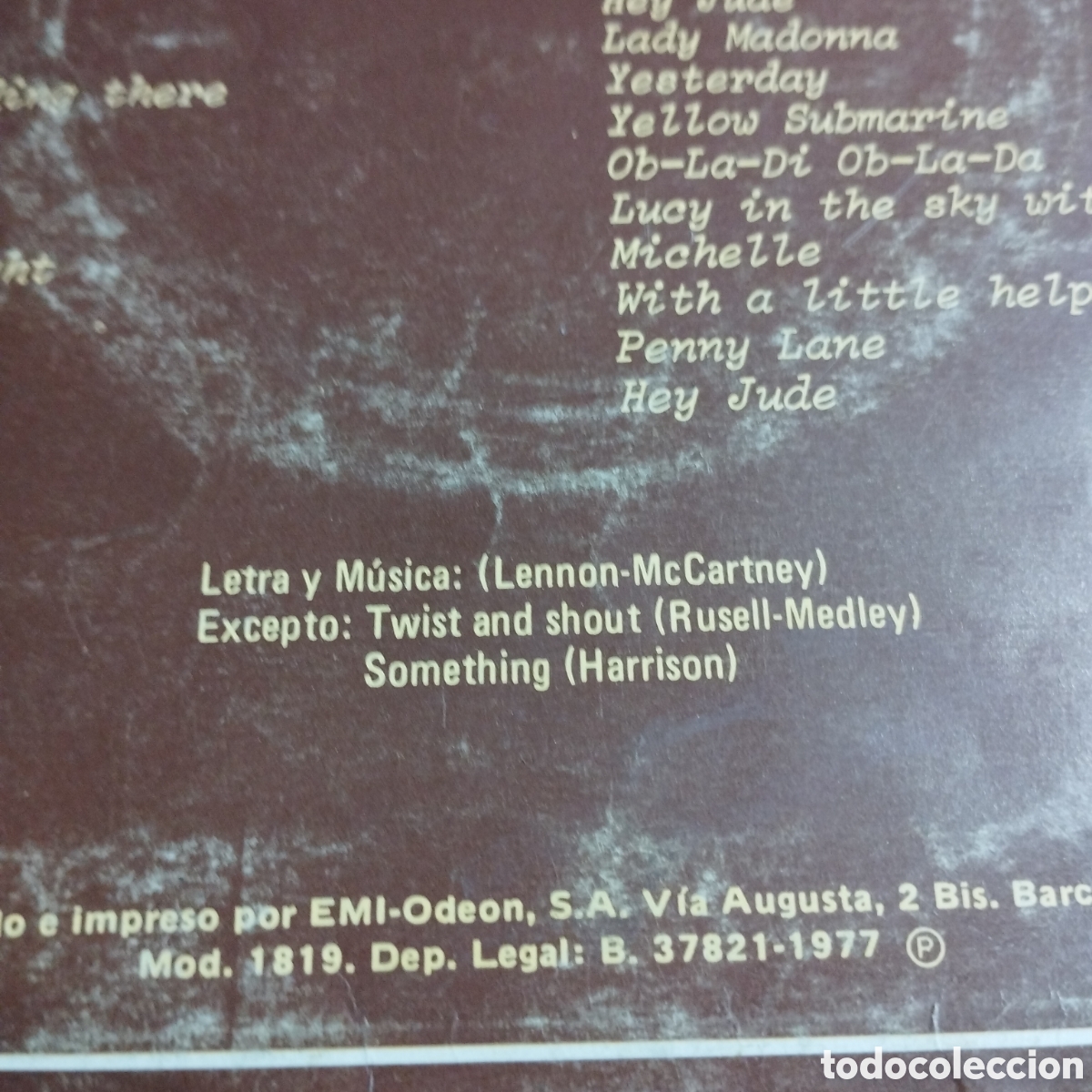 Discos de vinilo: Single 7 Caf&eacute; creme 1977 &eacute;xitos de los beatles a ritmo de disco. - Foto 3