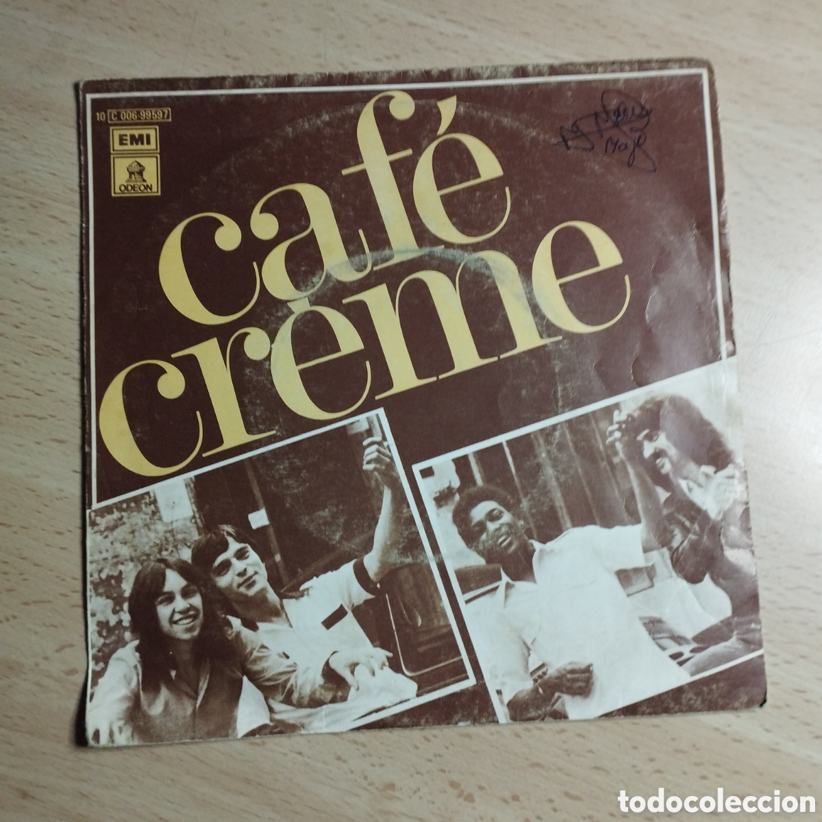 Discos de vinilo: Single 7 Caf&eacute; creme 1977 &eacute;xitos de los beatles a ritmo de disco. - Foto 1