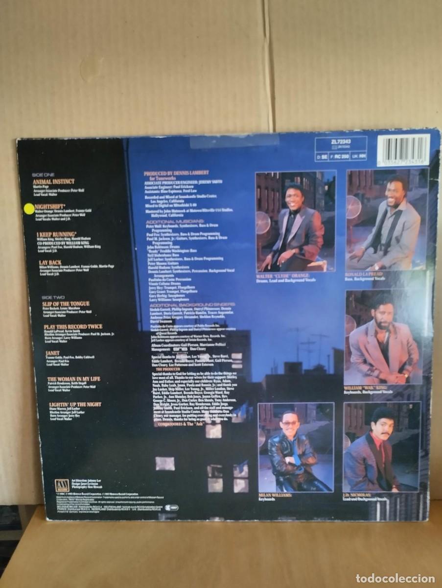 Discos de vinilo: COMMODORES ----- NIGHTSHIFT - Foto 2