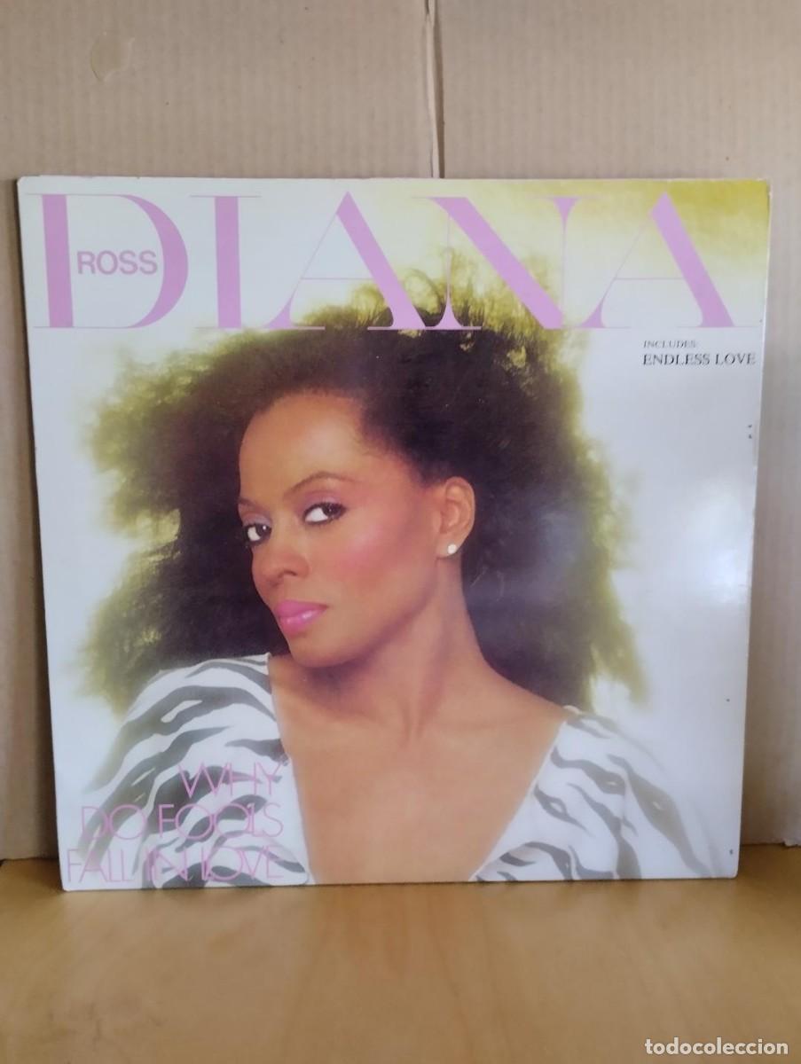 Discos de vinilo: DIANA ROSS ---- WHY DO FOOLS FALL IN LOVE - Foto 1