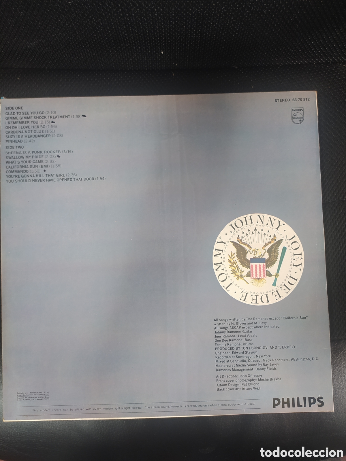 Discos de vinilo: Ramones leave home - Foto 2