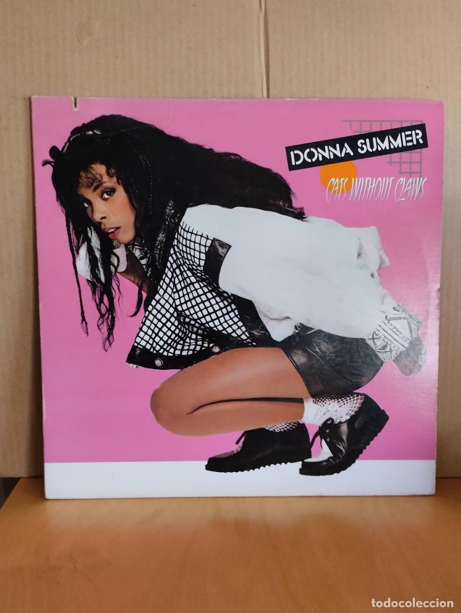 Discos de vinilo: DONNA SUMMER --- CATS WITHOUT CLAWS - Foto 1