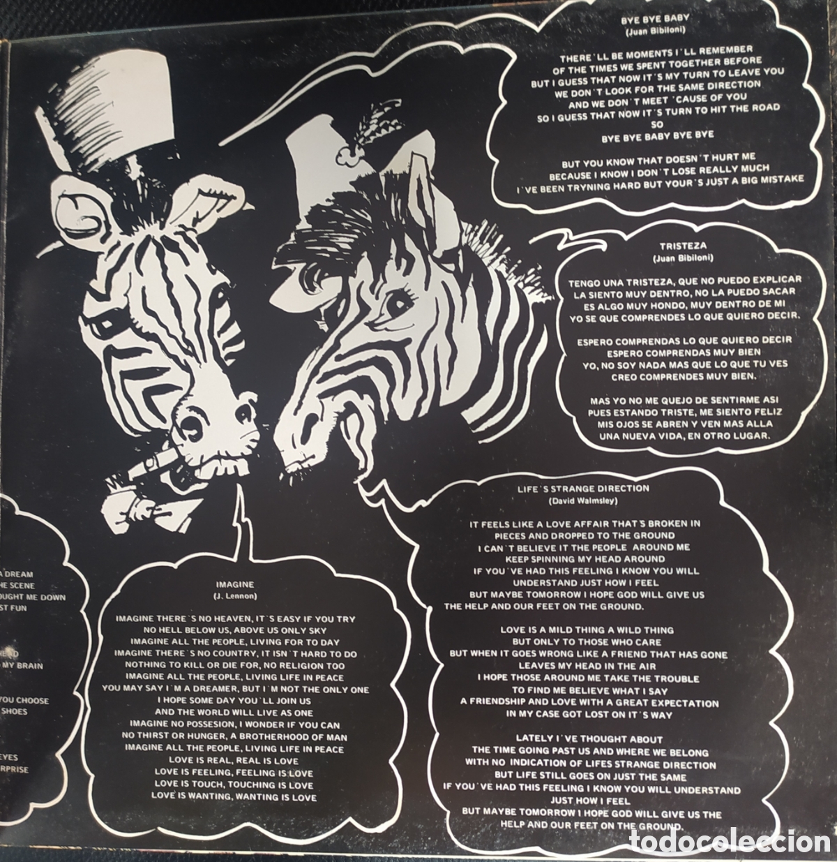 Discos de vinilo: Zebra. Zebra - Foto 3