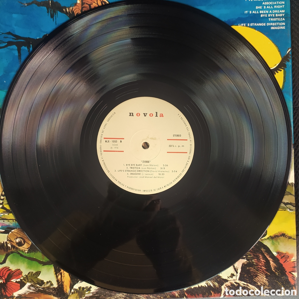 Discos de vinilo: Zebra. Zebra - Foto 5