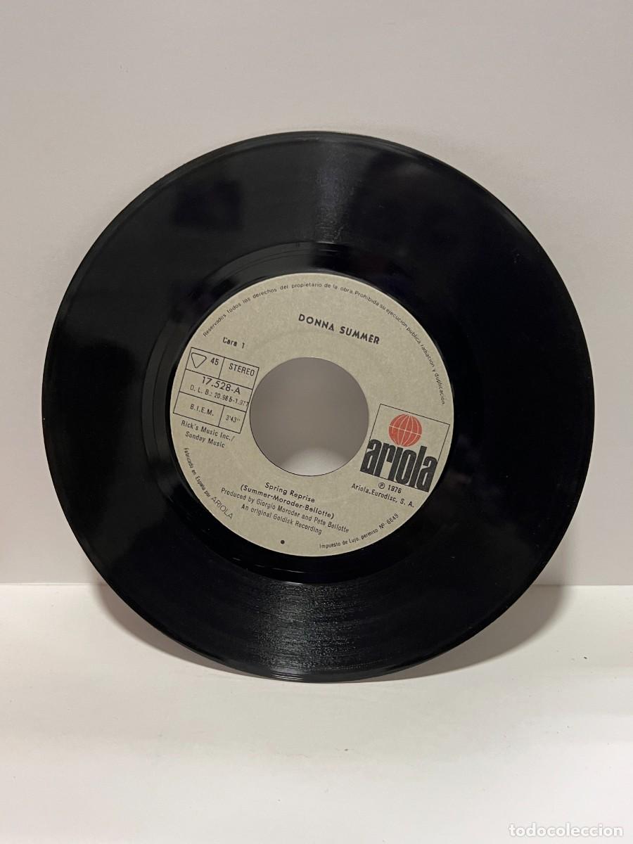Discos de vinilo: SINGLE - DONNA SUMMER - SPRING REPRISE - AUTUMN CHANGES - ARIOLA - 1976 - Foto 3