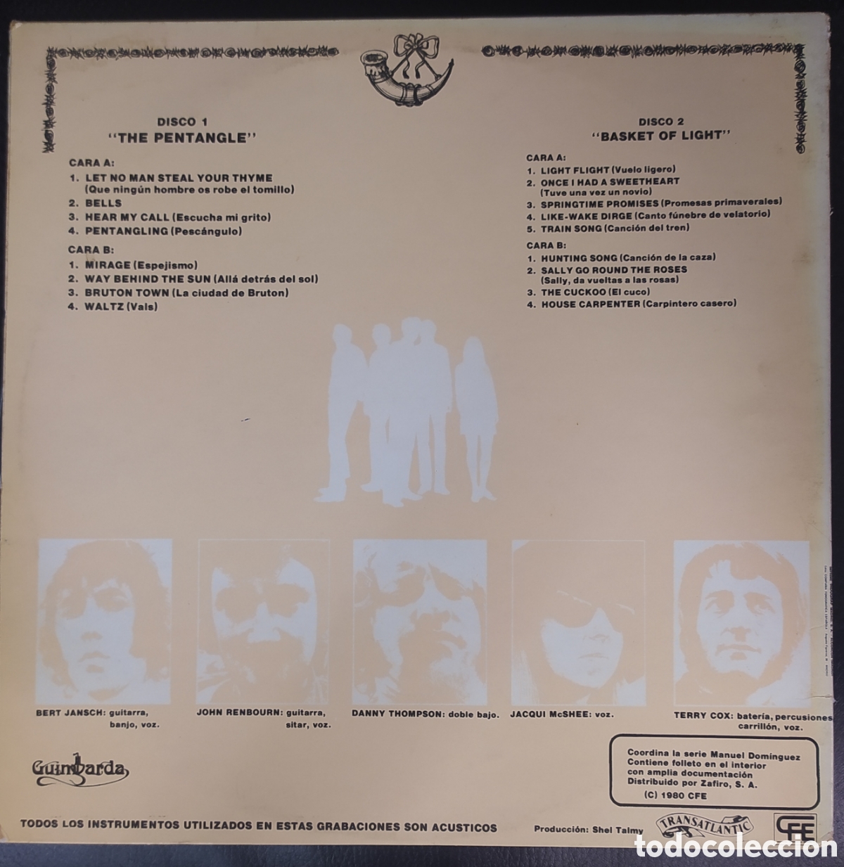 Discos de vinilo: The pentangle Basket of light - Foto 2