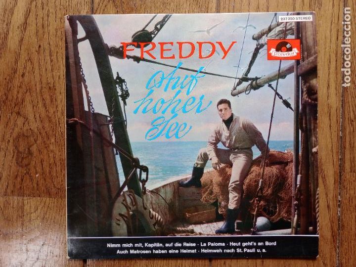 Discos de vinilo: Freddy - auf hoher see - Foto 1