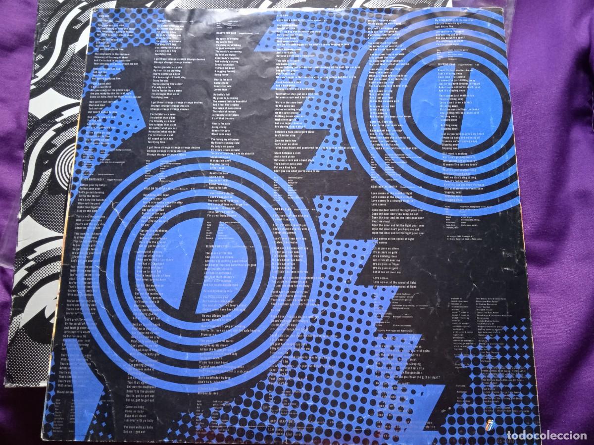 Discos de vinilo: LP The Rolling Stones - Steel Wheels - Foto 4