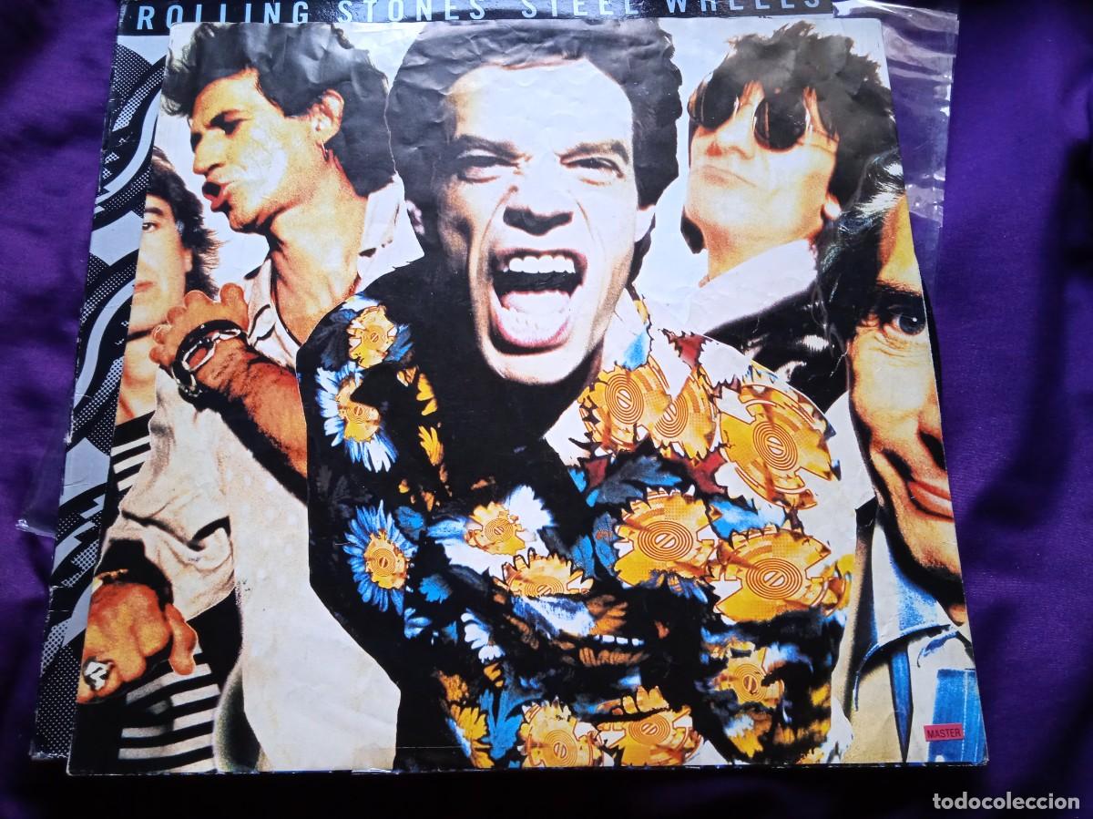 Discos de vinilo: LP The Rolling Stones - Steel Wheels - Foto 5