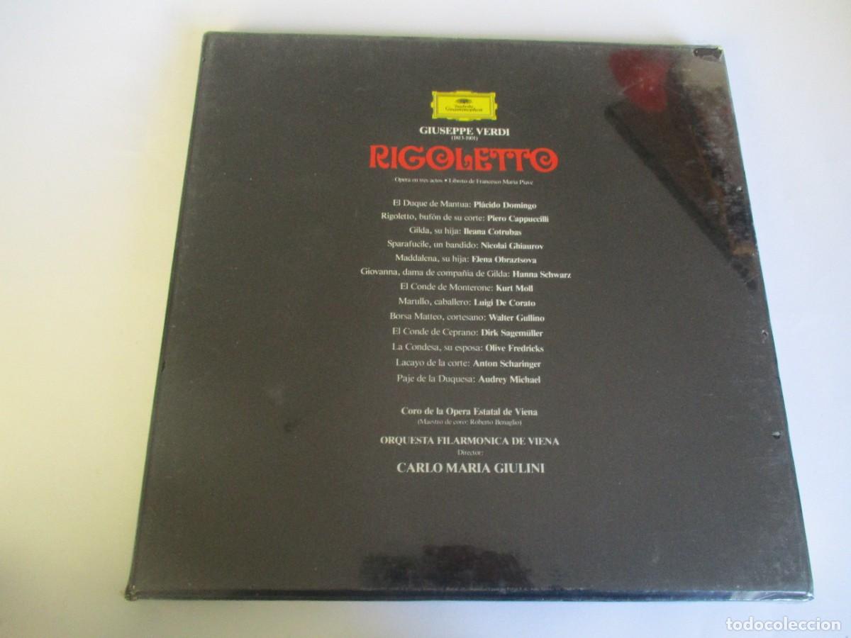 Discos de vinilo: VERDI Rigoletto DI4483 - Foto 2