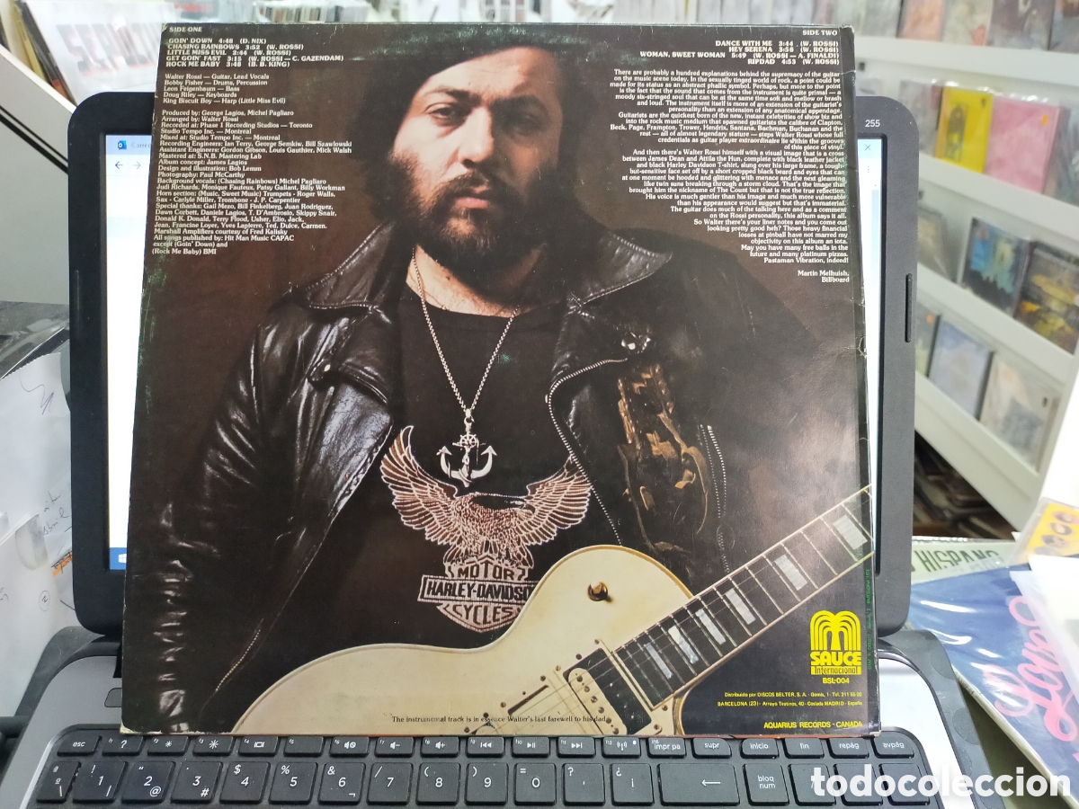 Discos de vinilo: Walter rossi lp espa&ntilde;a 1978 - Foto 2