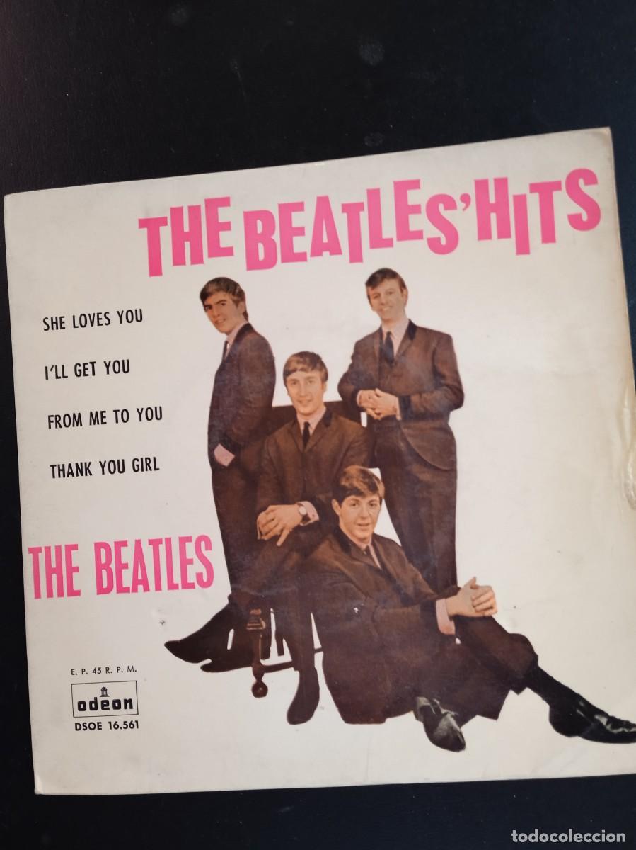 Discos de vinilo: THE BEATLES- BEATLES&acute;HITS. EP - Foto 1