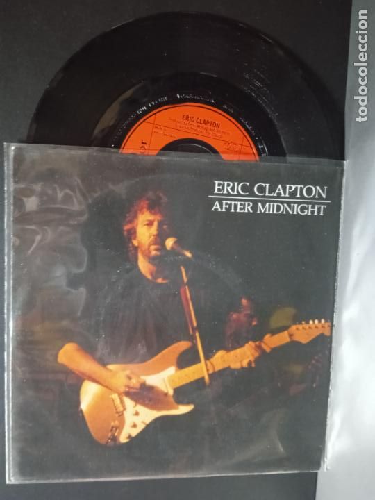 Discos de vinilo: ERIC CLAPTON AFTER MIDNINGHT SINGLE GERMANY 1981 PDELUXE - Foto 1