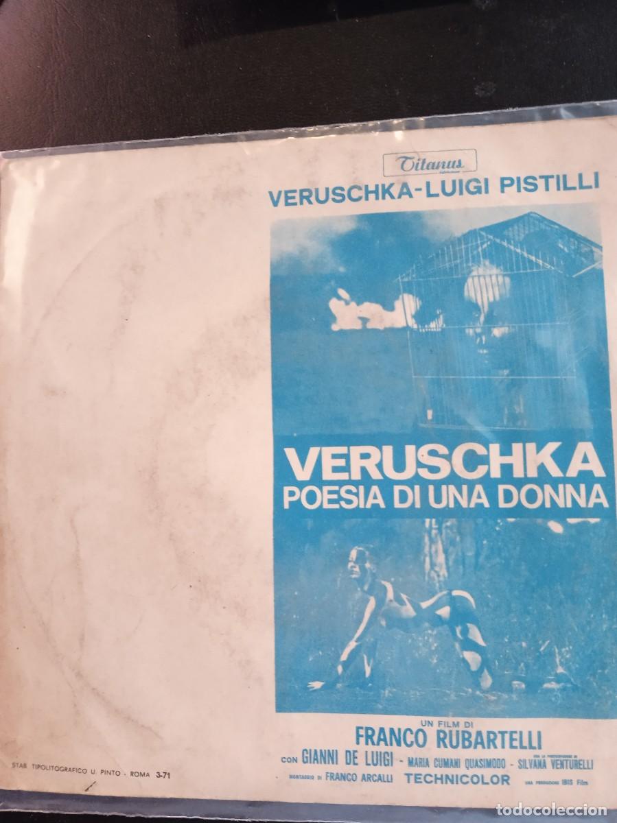 Discos de vinilo: ENNIO MORRICONE- VERUSCHKA. SINGLE - Foto 2