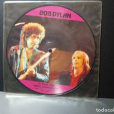 Discos de vinilo: BOB DYLAN PRESS CONFERENCE - 1986 USA SINGLE PICTURE UK 1986 PDELUXE