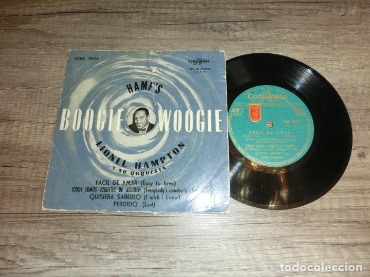 Discos de vinilo: LIONEL HAMPTON - FACIL DE AMAR +3 - Foto 1