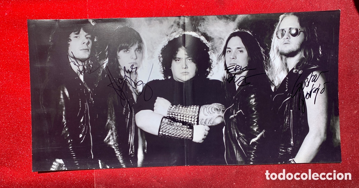 Discos de vinilo: Bullet-Firmado vinilo Bite The Bullet - Foto 4