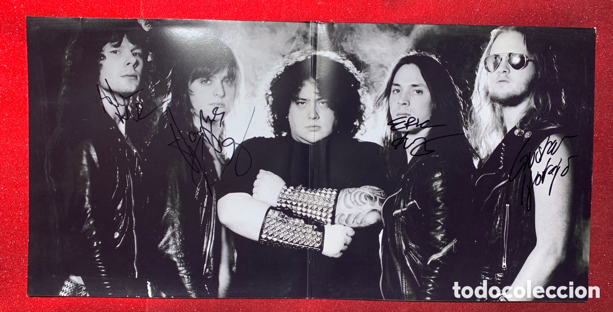 Discos de vinilo: Bullet-Firmado vinilo Bite The Bullet - Foto 7