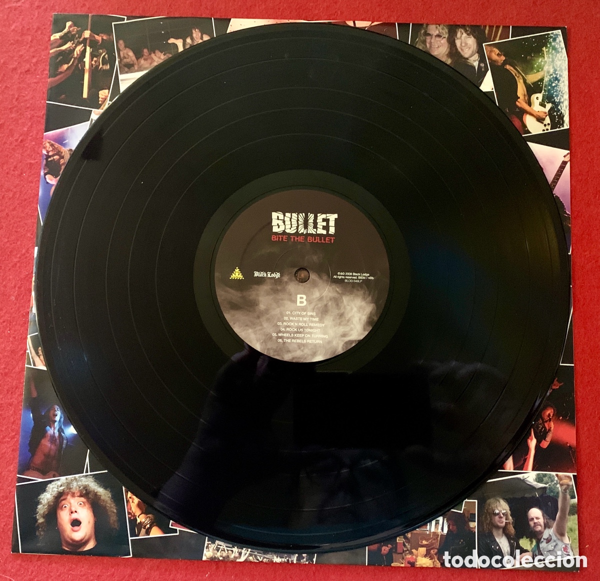 Discos de vinilo: Bullet-Firmado vinilo Bite The Bullet - Foto 10