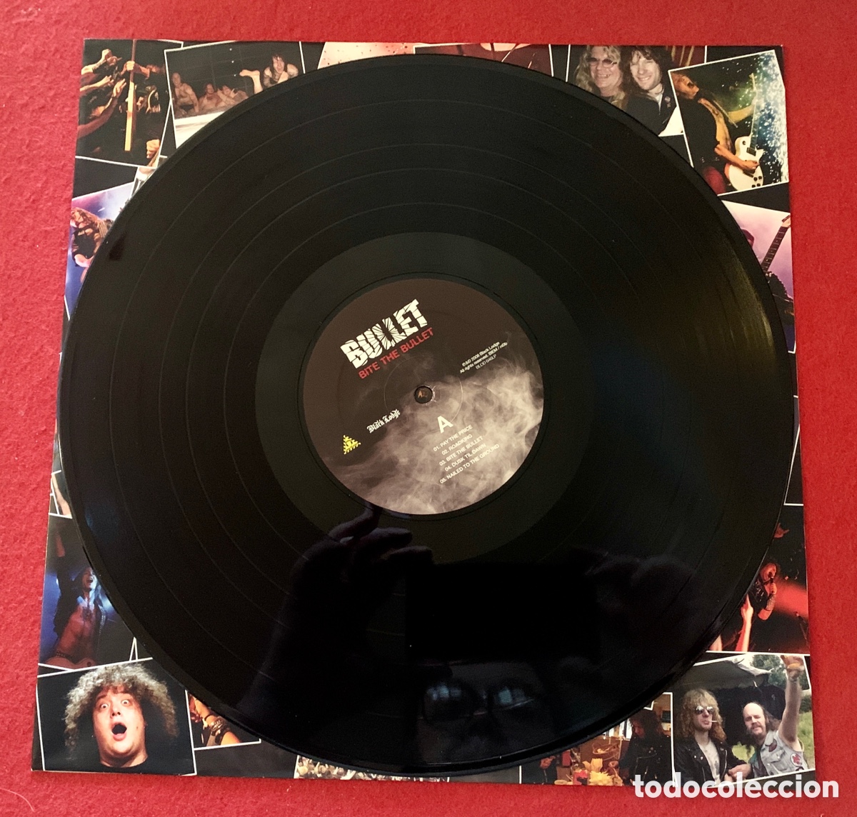 Discos de vinilo: Bullet-Firmado vinilo Bite The Bullet - Foto 11