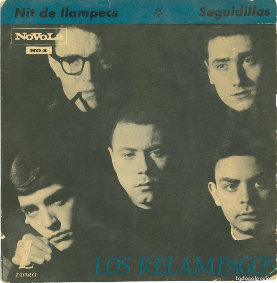 Discos de vinilo: LOS REL&Aacute;MPAGOS - NIT DE LLAMPECS - SEGUIDILLAS - - Foto 1