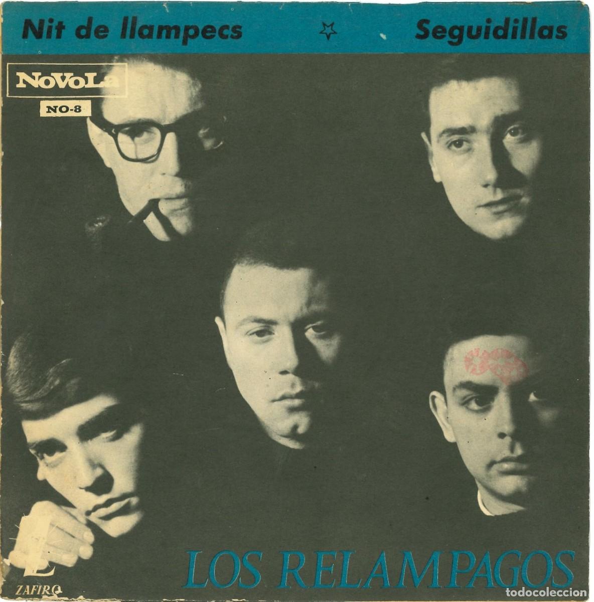 Discos de vinilo: LOS REL&Aacute;MPAGOS - NIT DE LLAMPECS - SEGUIDILLAS - - Foto 2