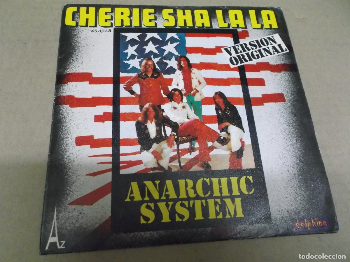 Discos de vinilo: ANARCHIC SYSTEM (SINGLE) CHERIE SHA LA LA A&Ntilde;O 1974 - Foto 1