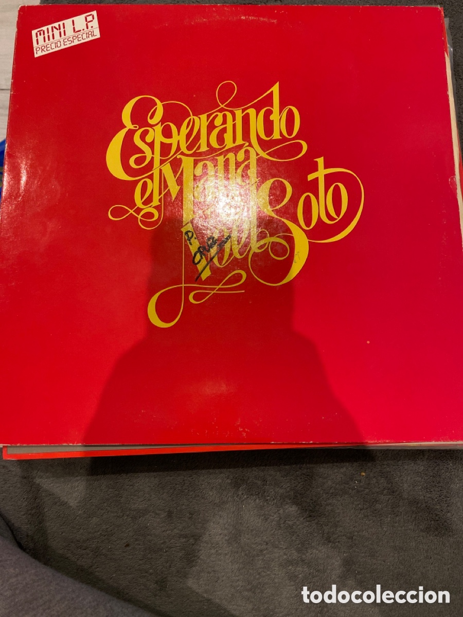 Discos de vinilo: NOEL SOTO - ESPERANDO EL MANA LP 1984 - Foto 1