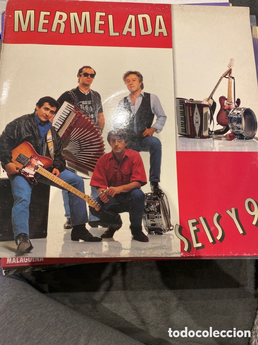 Discos de vinilo: MERMELADA - SEIS Y 9 LP 1990 - Foto 1