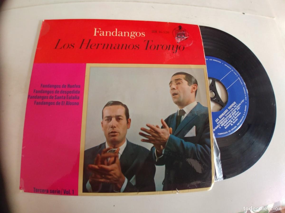 Discos de vinilo: HERMANOS TORONJO-EP FANDANGOS - Foto 1