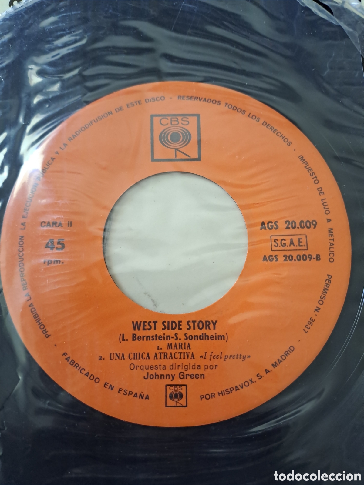 Discos de vinilo: WEST SIDE STORY. IGS.1 - Foto 3