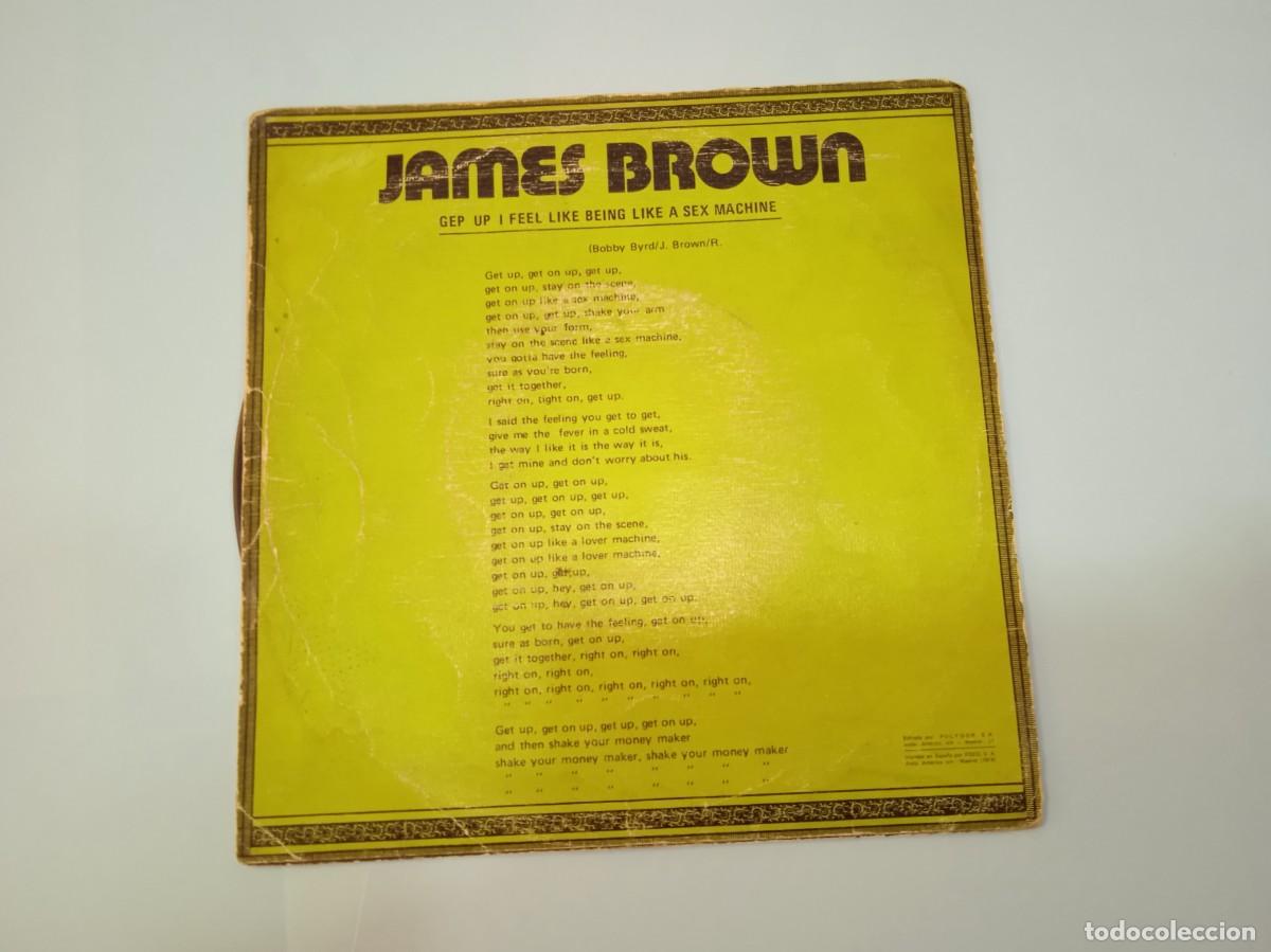 Discos de vinilo: Single James Brown - Sex Machine - Foto 2