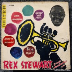 Discos de vinilo: REX STEWART - EP SPAIN 1960 - BELTER 50288 - QUIERO SER FELIZ (JAZZ - TROMPETA) ARTWORK