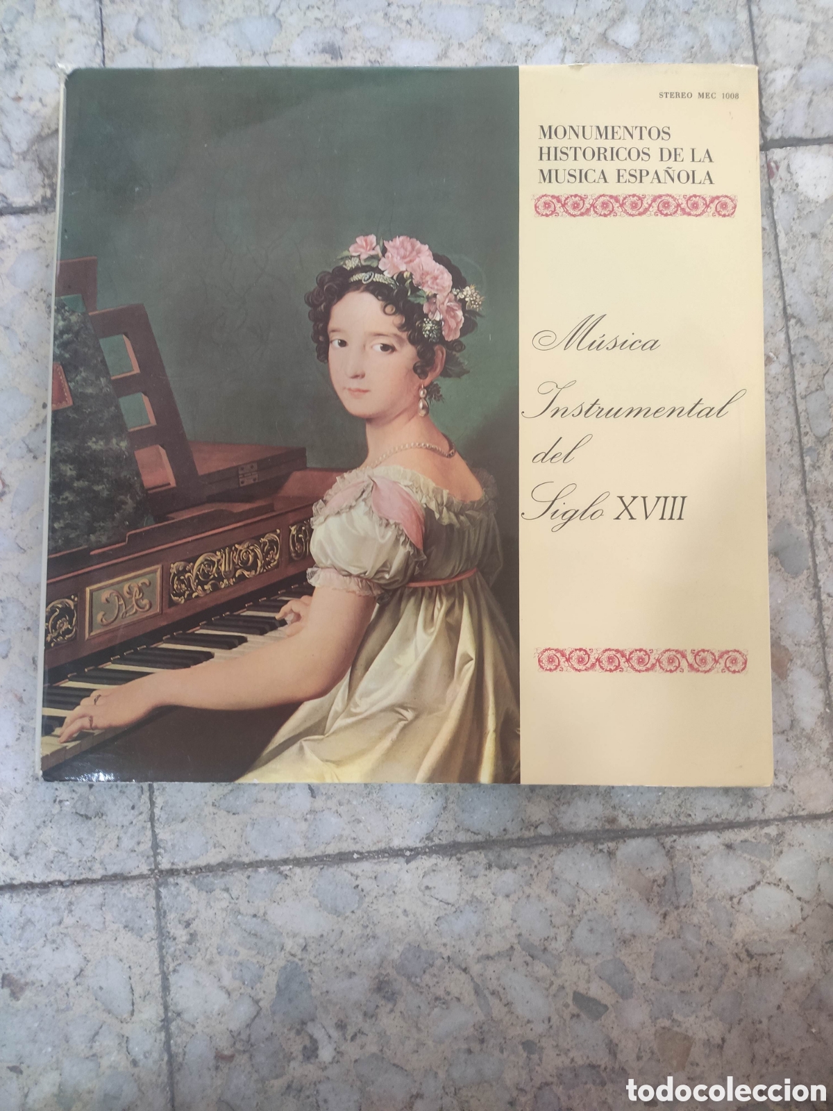Discos de vinilo: MUSICA INSTRUMENTAL DEL SIGLO VIII. LP NO TIENE LIBRETO. MONUMENTOS HISTORICOS DE LA MUSICA ESPA&Ntilde;OLA