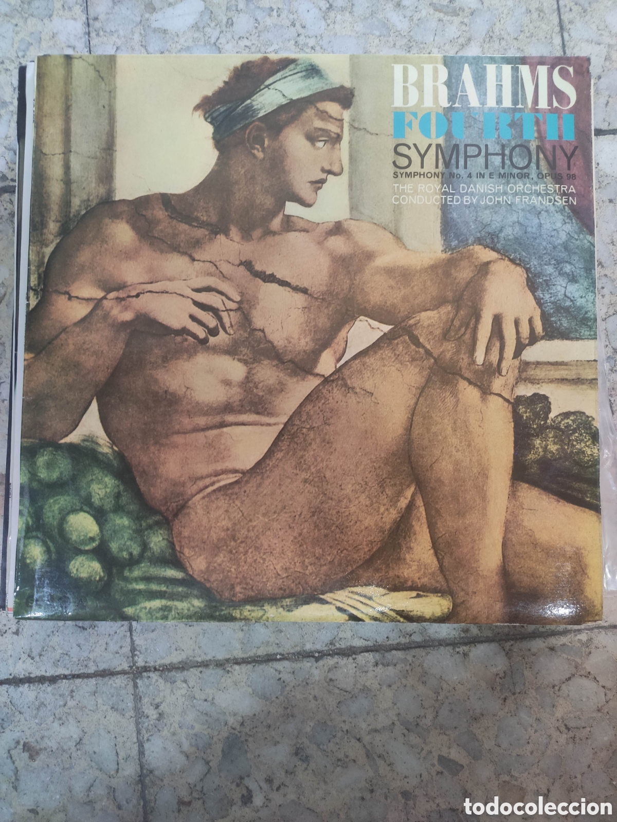 Discos de vinilo: BRAHMS FOURTH SYMPHONY JOHN FRANDSEN LP SAGA - Foto 1