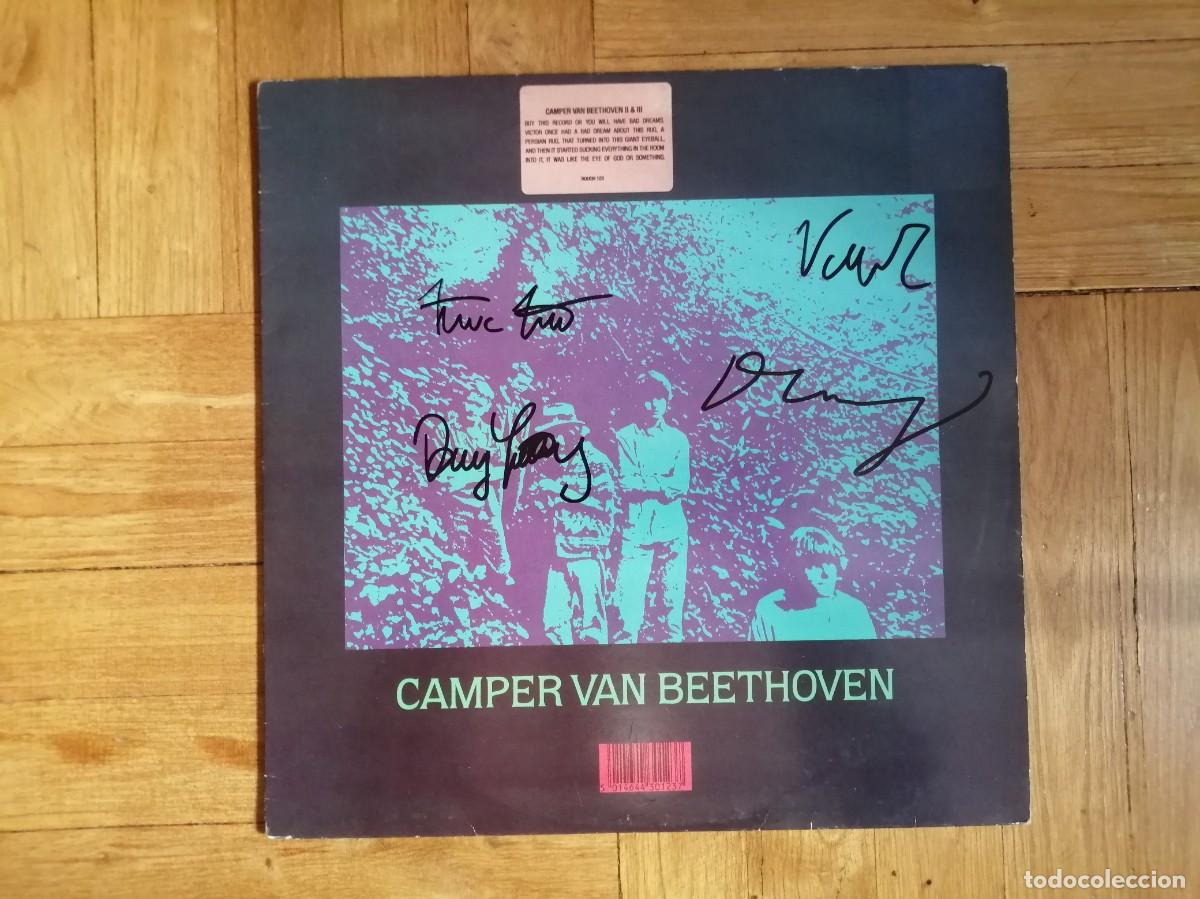 Discos de vinilo: FIRMADO LP CAMPER VAN BEETHOVEN- LP II & III - Foto 1