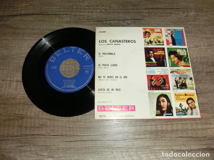 Discos de vinilo: LOS CANASTEROS - El Polichinela +3 - Foto 2