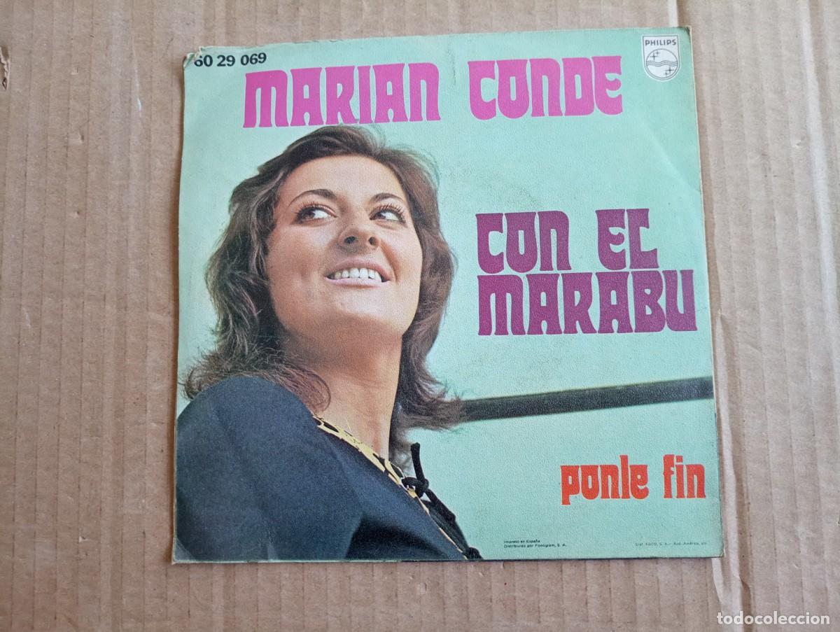Discos de vinilo: MARIAN CONDE - CON EL MARABU SINGLE 1971 - Foto 3