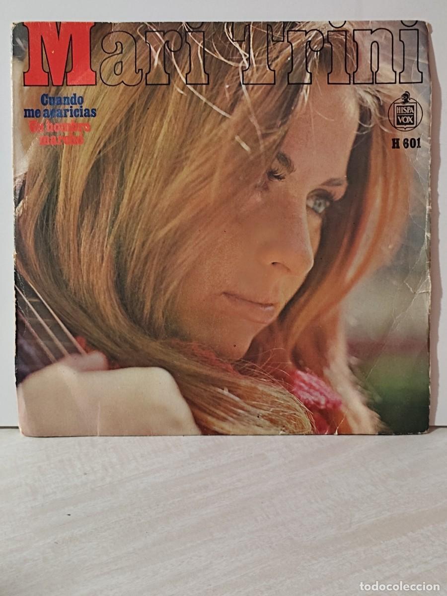 Discos de vinilo: MARI TRINI -CUANDO ME ACARICIAS - - Foto 1
