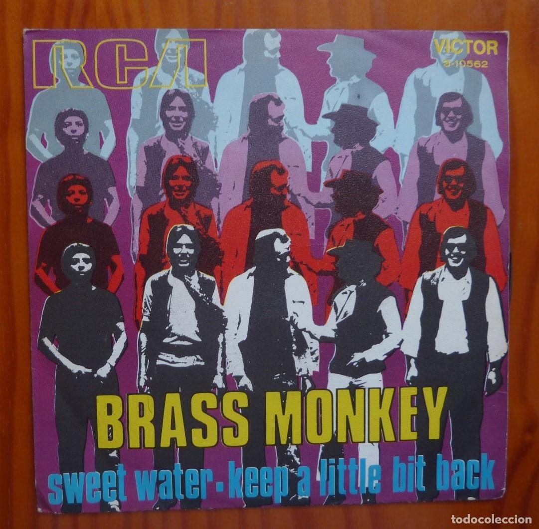 Discos de vinilo: BRASS MONKEY / SWEET WATER / 1970 / SINGLE - Foto 1