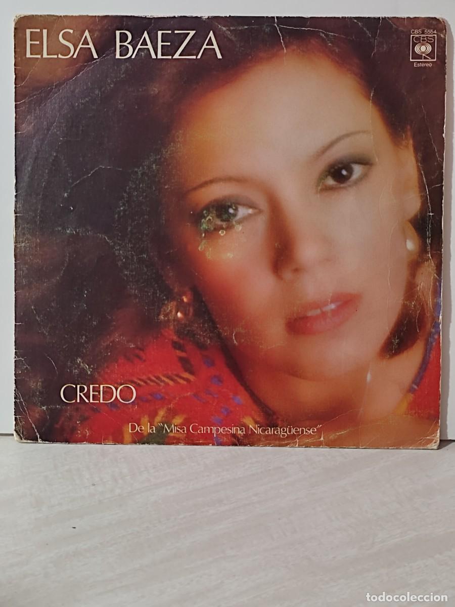 Discos de vinilo: ELSA BAEZA / CREDO / 1977 / SINGLE - Foto 1