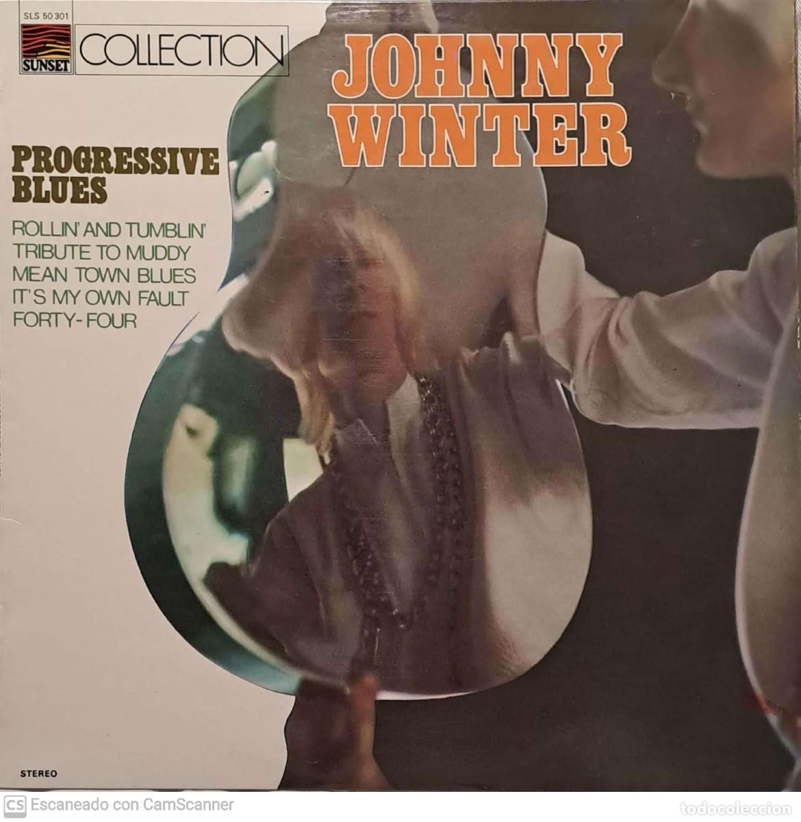 Discos de vinilo: Johnny Winter &lrm;&ndash; Progressive Blues - Foto 1