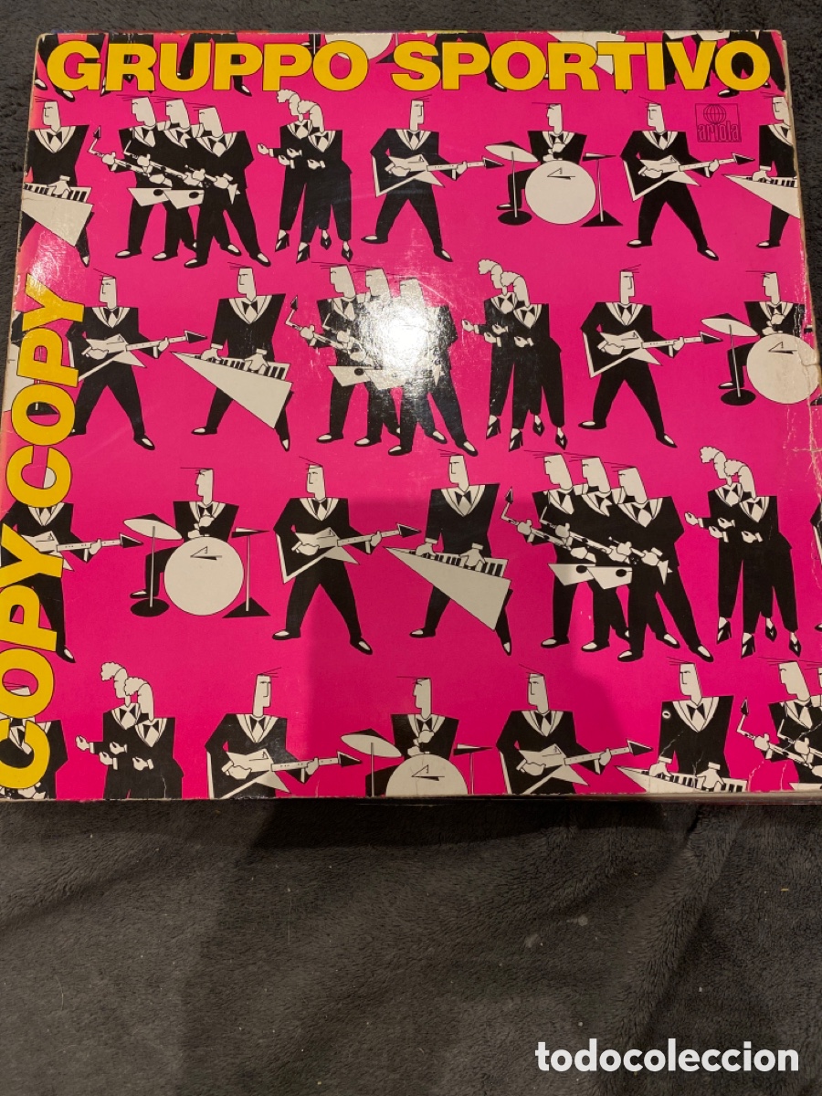 Discos de vinilo: GRUPPO SPORTIVO - COPY COPY LP - Foto 1
