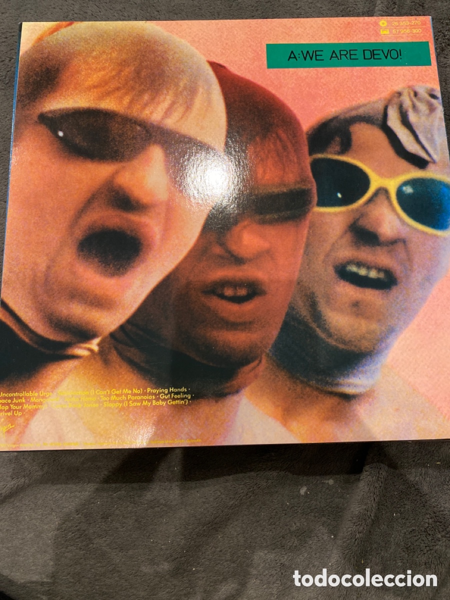 Discos de vinilo: DEVO - WE ARE DEVO, ARE WE NOT MEN LP REEDICI&Oacute;N - Foto 1