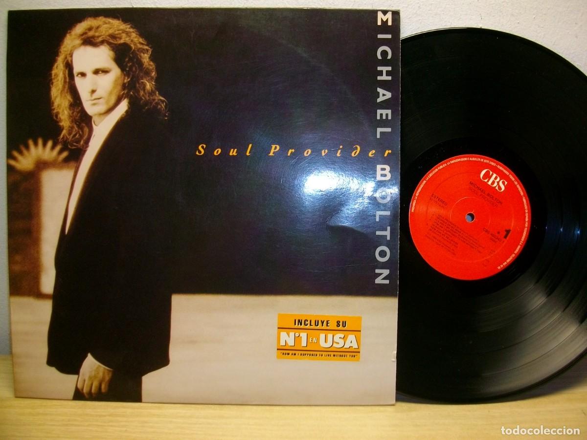 Discos de vinilo: Michael Bolton -Soul Provider LP - Foto 1