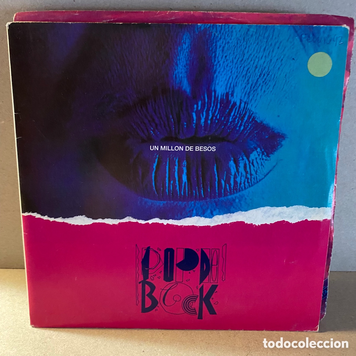 Discos de vinil: Pop De Block - Un Millon De Besos (7”, Single, Promo)